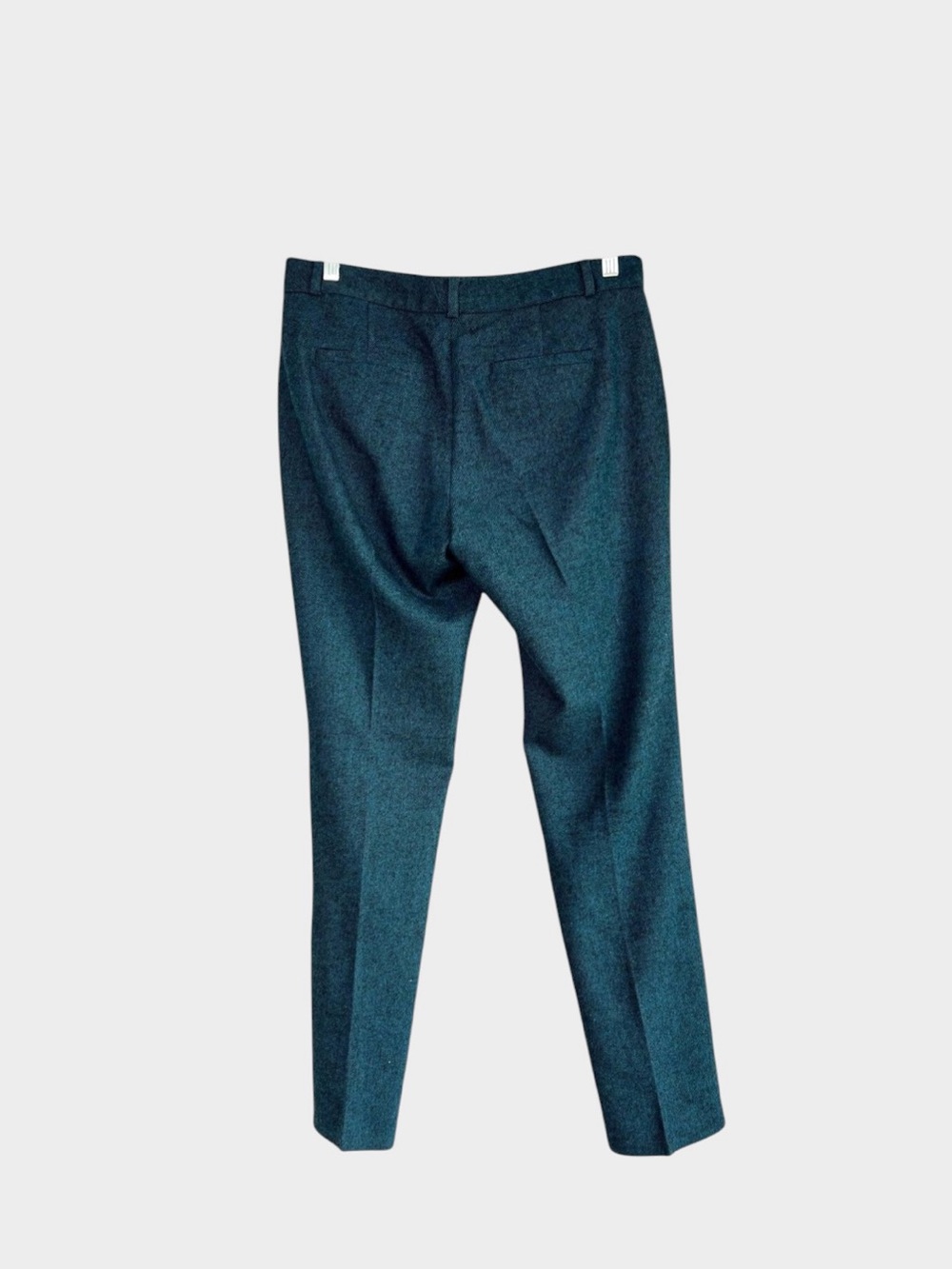 Banana Republic Womens Ryan
Wool Blend Tweed Dress Pants Teal Size 6 - Picture 3 of 8